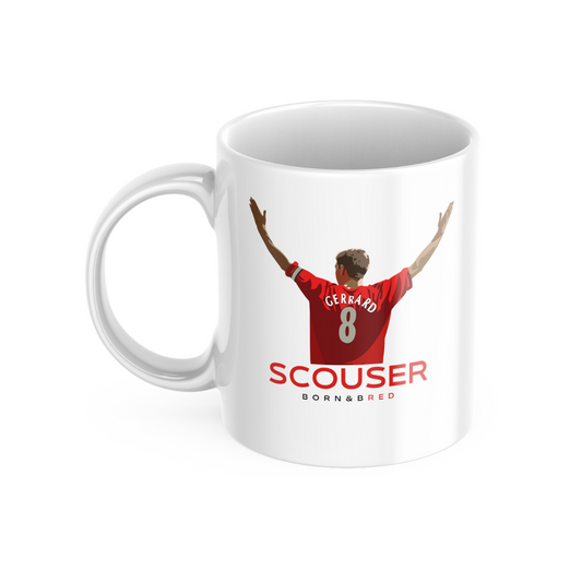 Scouser Born And Bred Mug
